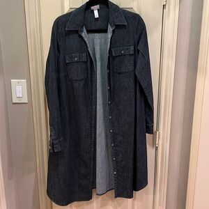 Denim Maternity wrap